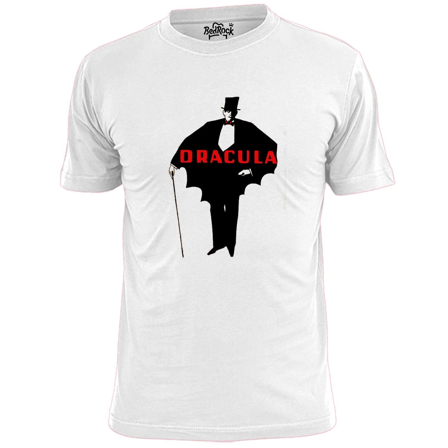 Mens Dracula Silhouette T shirt Horror Vampire Bram Stoker XL