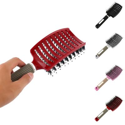 Pettine Spazzola per Capelli Professionale da Salone Parrucchiere Districante Cuoio Capelluto Strumento per lo Styling Massaggiatore