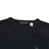 FILA Golf Series Classic Simple Sports Casual Comfortable Versatile Crew Neck Pullover Knit Long Sleeve T-Shirt Women tops Deep-Black A11W615226FBK