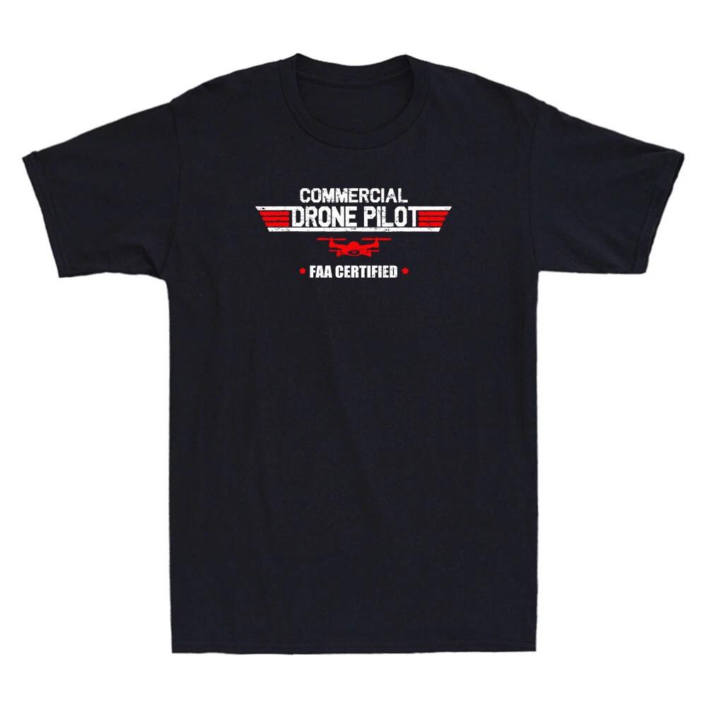 FAA Certified Drone Pilot Commercial Quadcopter RC Gifts Vintage Men s T-Shirt S