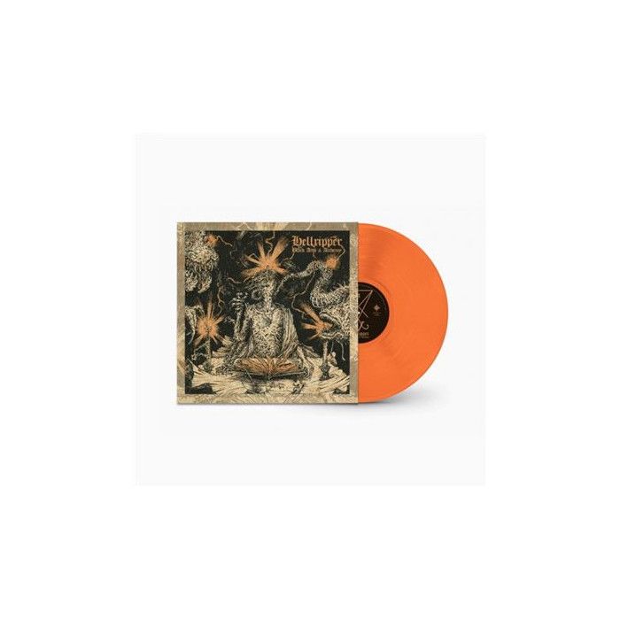 Arborescence Vinyl Lp - Peaceville - Hellripper - Black Arts &amp; Alchemy - Vinyle Coloré - Orange