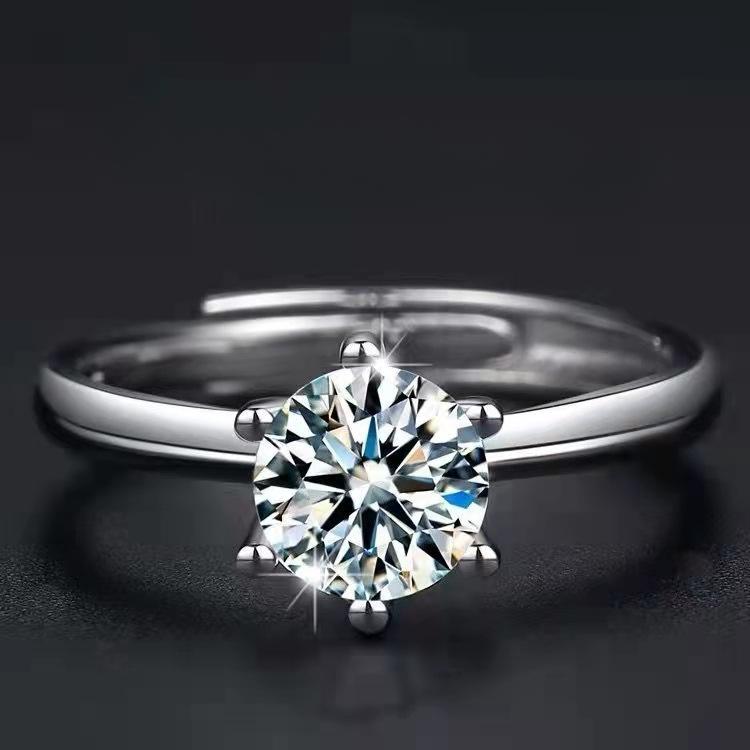 

Парное кольцо Mozzarella Diamond Парное кольцо Обручальное кольцо Opening adjustable