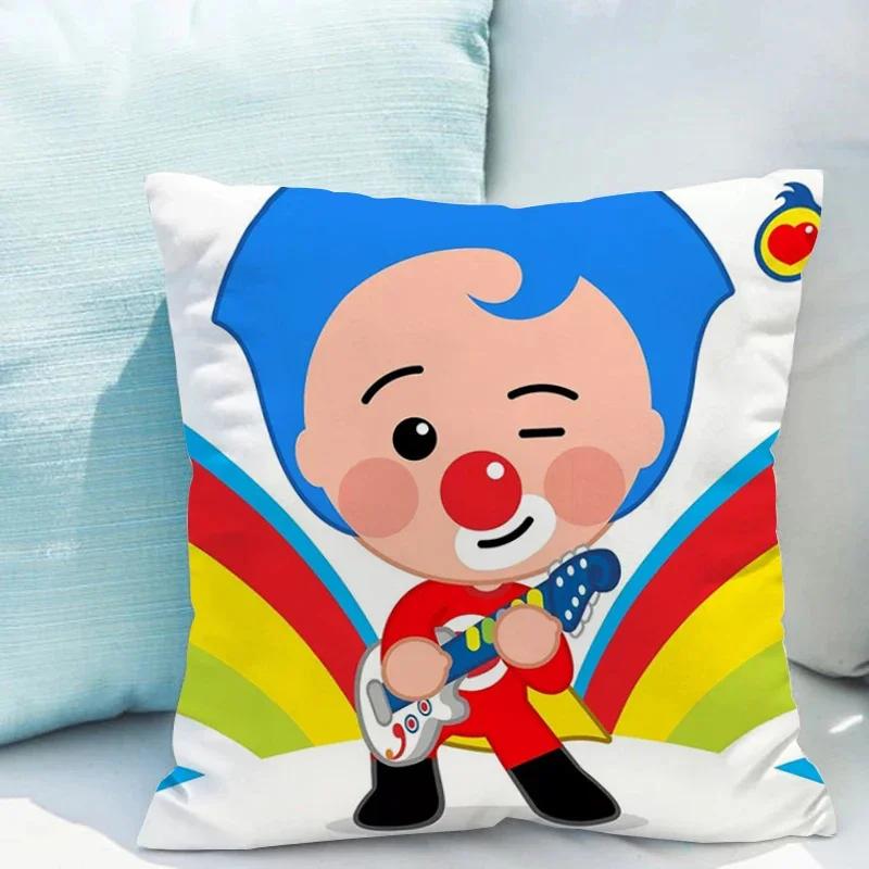Plim-plim Home Decoration Pillow Accessories X Cushion Cover for Children's Decorative Cushions of Modern Sofa Short Plush