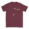 Men's Pocket Red Panda Bears T Shirt  Pure Cotton Clothing Amazing Short Sleeve Round Neck Tees Printing T-Shirt