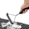 Versatile 12-inch Non-stick Bbq Brush Featuring Stylish Design And Durable Steel Wire Bristles