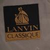 Lanvin 90s Wool Old Check Pattern Suit Setup ST50-56 Gray Men's Used