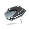 MAORANG Motorcycle Kickstand Foot/Side Stand Extension Pad/Support Plate for GSX-S1000 GT (2022-2024) - Titanium Gray [Parallel Import]