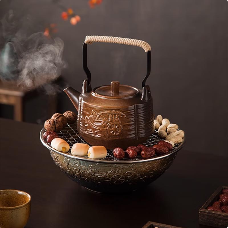Yueheng Warring States Style Clay Tea Stove Set