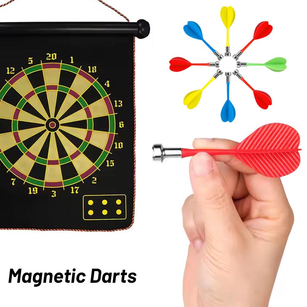12Pcs/Set Magnetic Darts Safety Replacement Darts For Magnetic Board Indoor Game Accessories Adults Kids Toys Gift