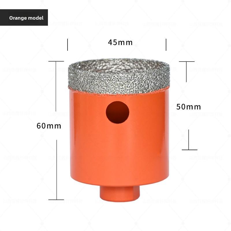 M10 Brazed Diamond Hole Reamer for Angle Grinder Tile Marble Vitrified Brick Anti‑jamming
