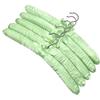 Satin Padded Clothes Hanger Silk Wrapped Coat Jacket Rack Shop Display Hanger