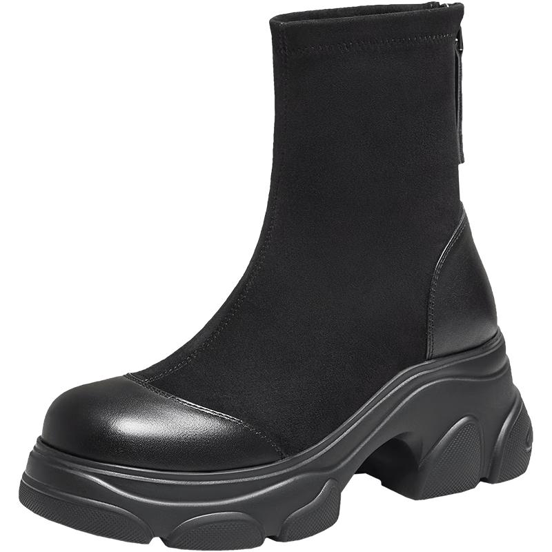TATA Cat Claw Autumn Ankle Boots 36 чёрный