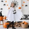 Alaiyaky Halloween Ghost Costume for Luminous Cute Devil for Boys and Parties Kids, Horror, Cloak, Poncho, White, One-Piece, Costume, Girls, Events,
