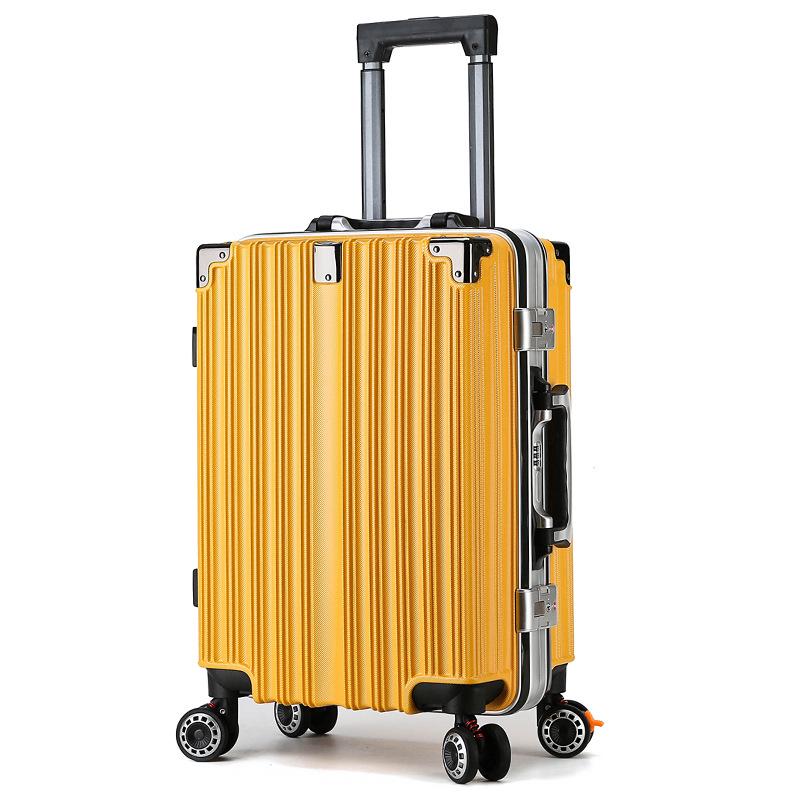 20" Carry-On Trolley with Silent Wheels, Combo Lock - Men's, Women's, Student - Large 28" Capacity