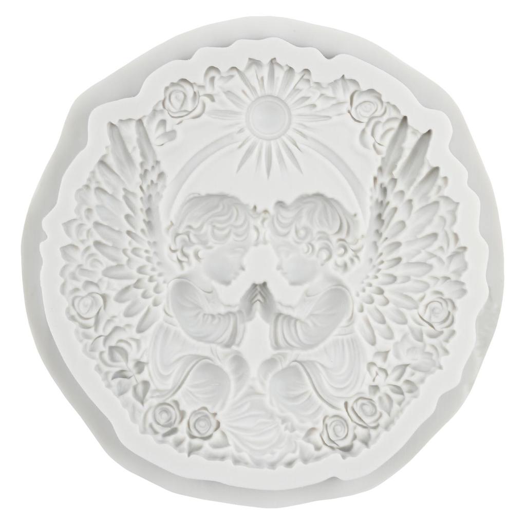 Angel Silicone Molds Angel Baby Fondant Mold Cake Decorating Tools Cupcake Topper Candy Chocolate Gumpaste Mold