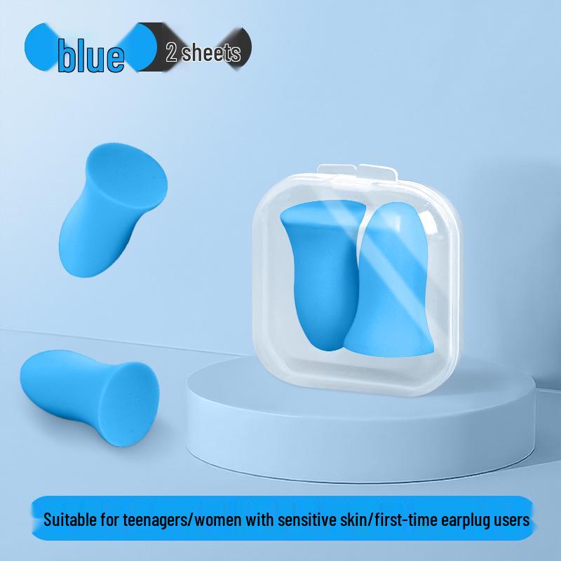 Boxed Soundproof Sleep Earplugs: Noise Reduction, Anti-Noise Sponge for Study