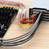 to IDE Power Cable 4 Pin to 15 Pin Power Cable 15 Pin Male to Female Cable Y-Cable Adapter