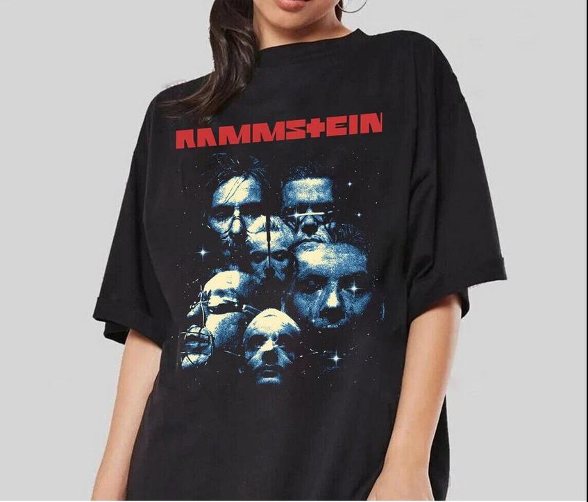 

Винтажная футболка Rammstein Sehnsucht с выцветанием L