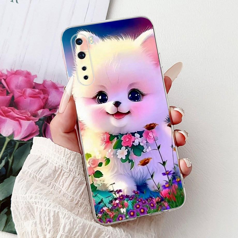 For Oneplus Nord CE 2 Lite CE4 Phone Case Oneplus 3 3T 6 6T Bumper Clear Soft Silicone Bumper Cartoon Animals Cool Style Funda