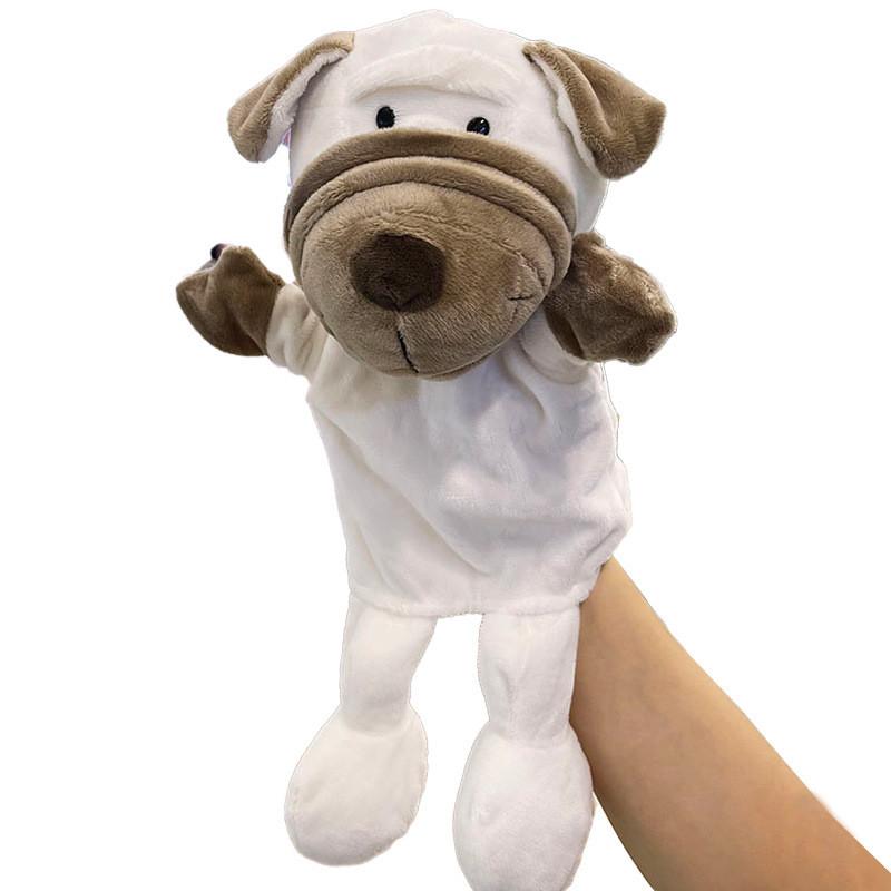 Pigs Cows Ducks Frogs Mouth Opening Ventriloquis Puppet Toys Hand Plush Kid Gift