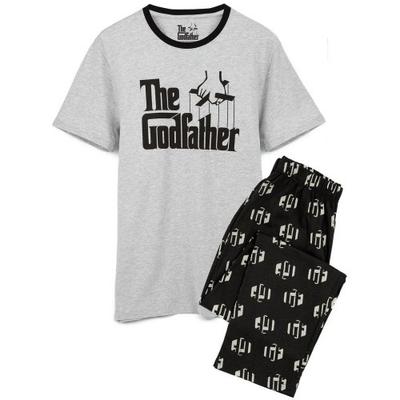 Mens Logo Long Pajamas Set