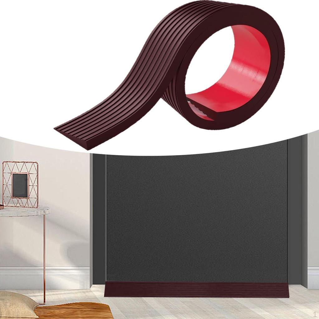 Compact Doorway Ramp, Cuttable PVC Slope for Stairs and Floors