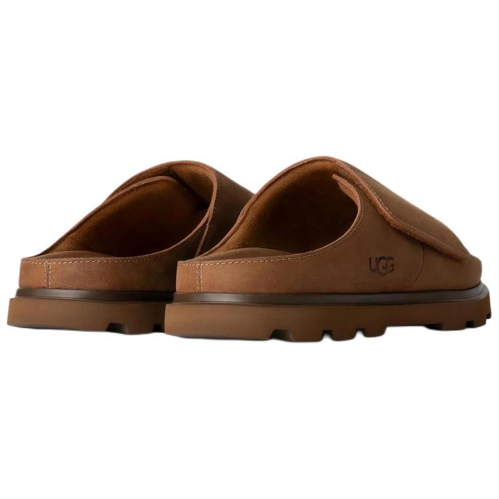 UGG Solano Slide Commuting Versatile Eva Anti-Wear Slide Sandals Men Sandals Brown 1167651-CHE
