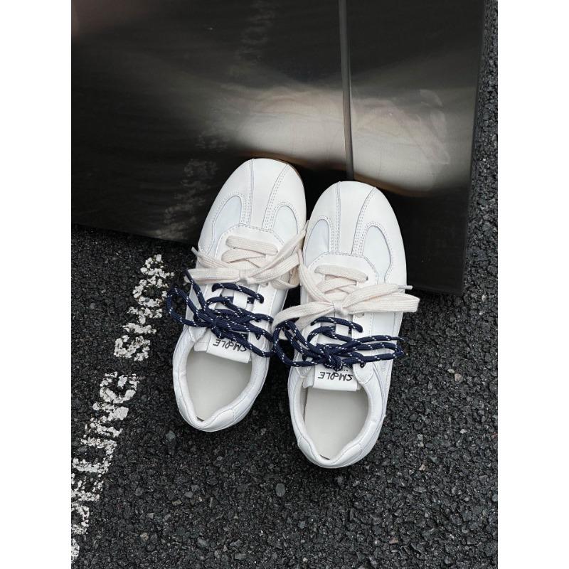 

Spring new inner height increase double pair shoelaces fudge color scheme sports women s shoes tide 40 бежевий