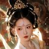 Ancient Style Dunhuang Glitter Face and Forehead Tattoo Stickers for Hanfu Costumes
