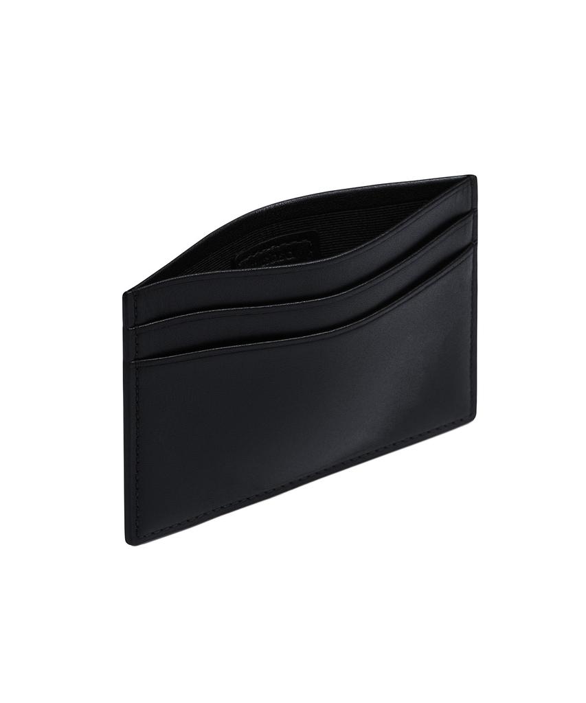 Musinsa Standard Plain Leather Card Wallet [Black]
