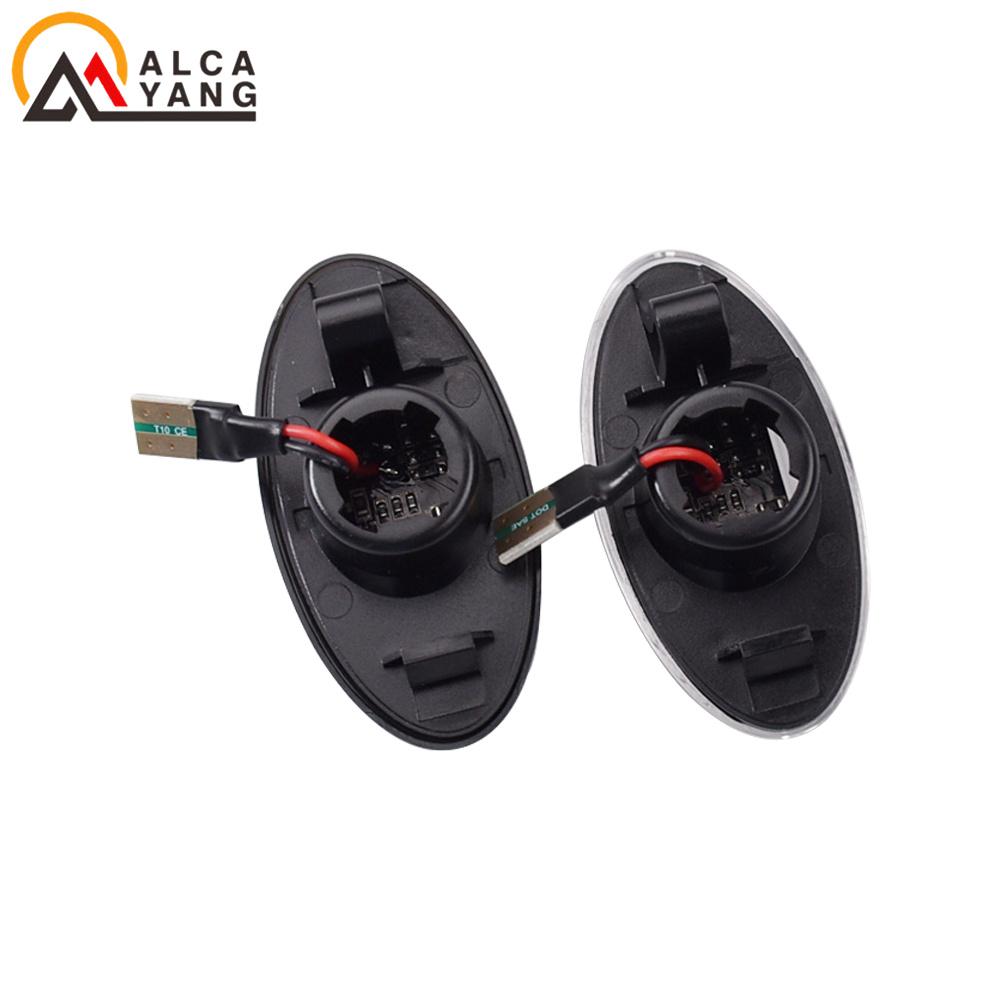 2pcs Led Dynamic Side Marker Turn Signal Light Sequential Blinker Light Amber Indicator for Suzuki Swift Jimmy Vitara SX4 Alto
