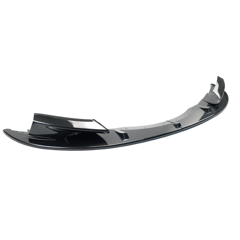 Front Bumper Lip Splitter Spoiler Diffuser Guard Protector for BMW E90 E92 E93 M3 2007-2013 Front Lip Surround Front Shovel Kit
