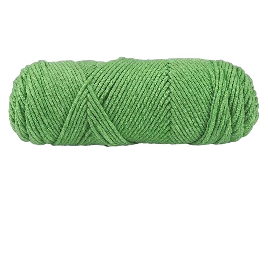 Milk Cotton Thread Colorful Milk Cotton Yarn Soft Comfort Milk Cotton Crochet Knitwear DIY Hand Knitting Yarn Mulitcolor