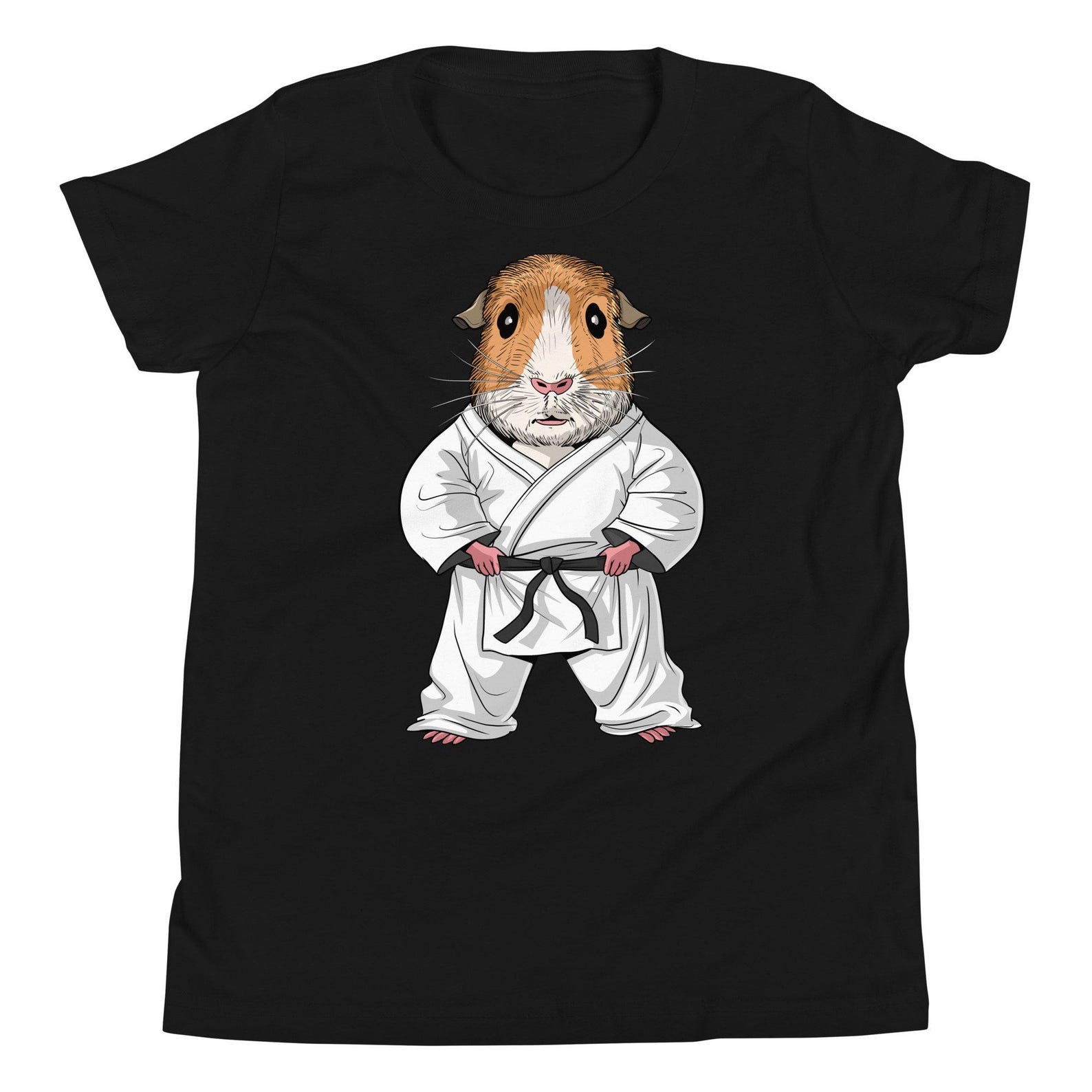 Guinea Pig Karate T-Shirt, Martial Arts Tee 130