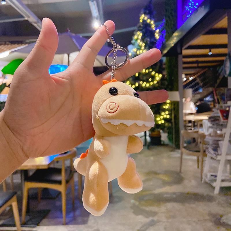 

Плюшевые фигурки динозавров, сумки, подвески, парные куклы, брелоки для кукол, мультяшные школьные ранцы, аксессуары, брелоки для ключей от машины коричневый