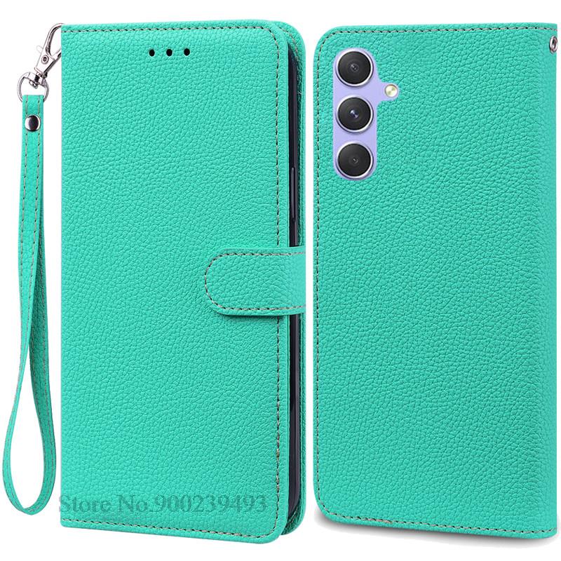 A34 5G Case For Samsung Galaxy A34 Case Silicone Cover For Samsung Galaxy A34 A 34 SM-A346B Phone Cases Leather Wallet Cover