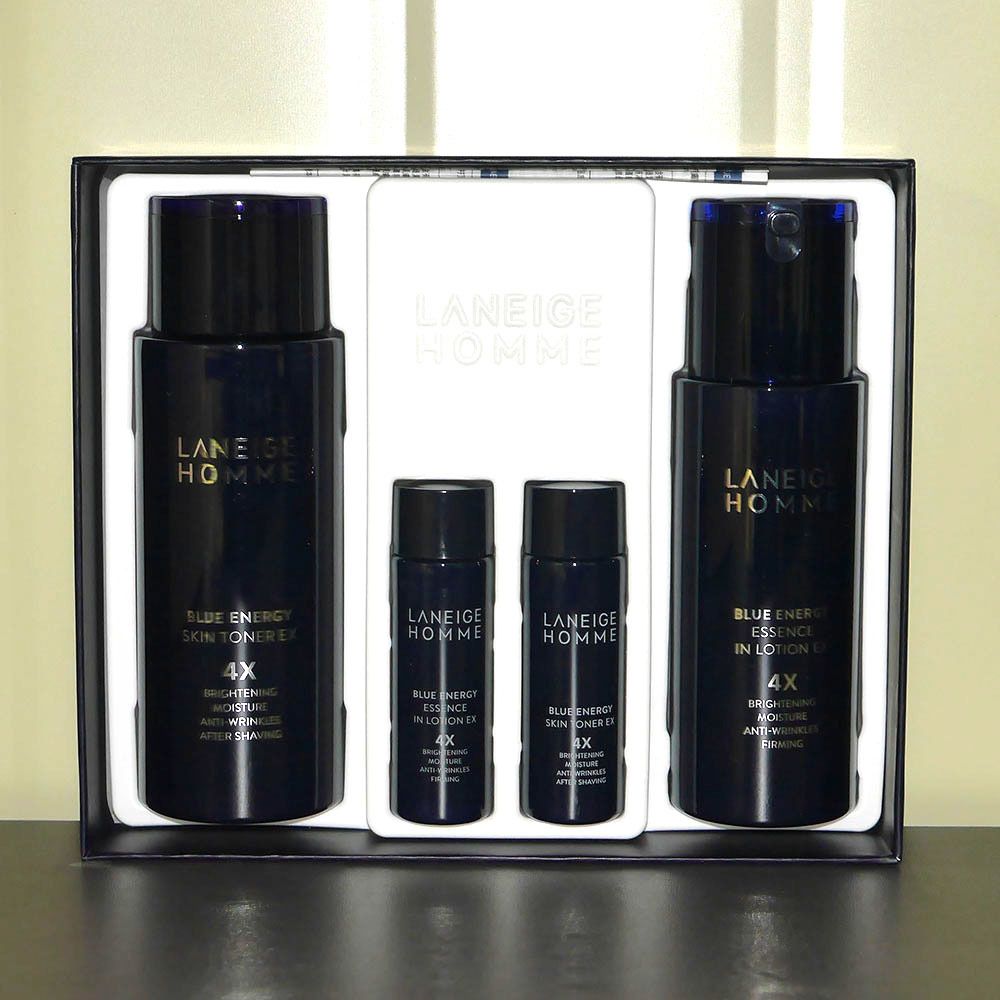 Men s cosmetics SEGCCFPQ skincare basic Homme Blue Energy 2-piece set