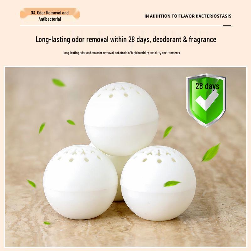 Fresh Scent Shoe & Wardrobe Deodorizing Balls – Odor Absorber & Fragrance Enhancer