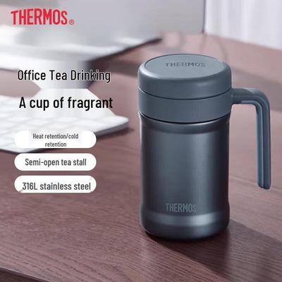 Thermos TCNE-500S Insulated Stainless Steel Handle Mug