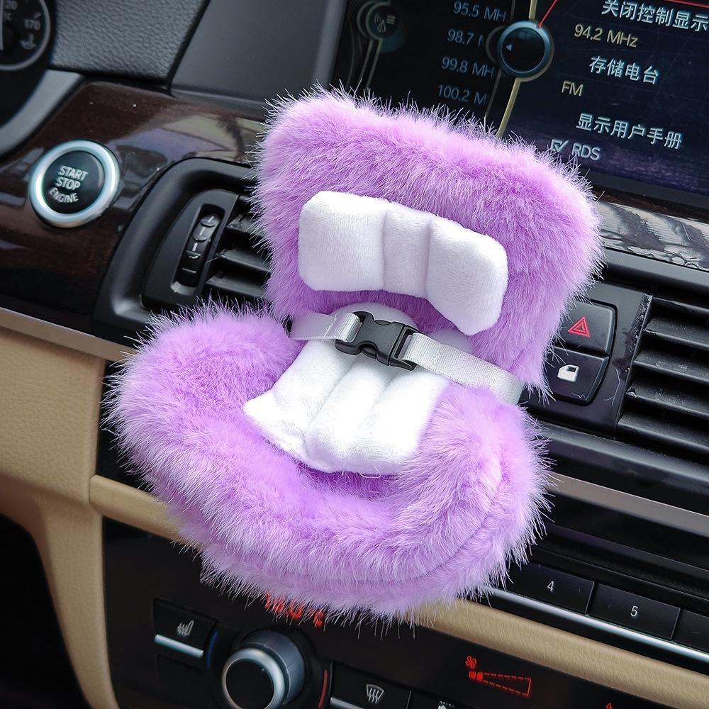 Puppensitz Autozubehör Ornament Labub Sicherheitssitz Puppenzubehör Dekoration