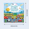 Hot selling coloring book with cartoon simple strokes, containing 16 cartoon patterns
