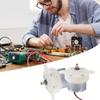 Leiser Getriebemotor 12V 3 4mm Wellen Kunststoffgehäuse Temperaturbeständiger Motor für Displaymechanismen