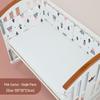 2024 Cotton Baby Bedding Set - Anti-Collision & Anti-Fall Bed Bumper for All Seasons