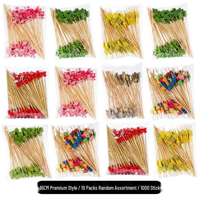 Disposable Bamboo Fruit Picks