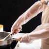 10PCS Disposable Arm Guard Gloves Kitchen Household Cleaning Waterproof Elastic Drawstring Lengthened CPE Long-Arm Gloves
