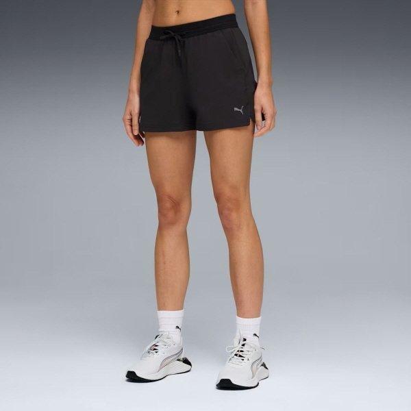 Puma Women S Running ShortS Pwrmode Dryelite Woven 3inch Short 01 PUMA Black/S(90)