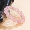 Mei Zhuo Starlight Pink & Purple Rose Quartz Crystal Bracelet