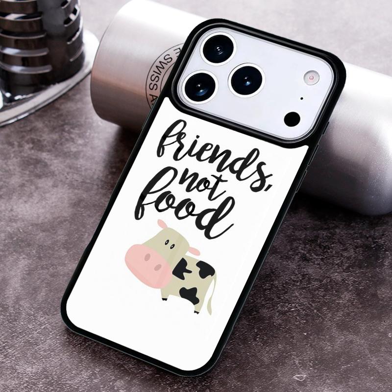 

Love Animal Vegan Quotes Phone Case for iPhone 17 16 15 Pro Max Air 14 13 12 11 Plus Shockproof Capa Cover iPhone 13 Pro Max