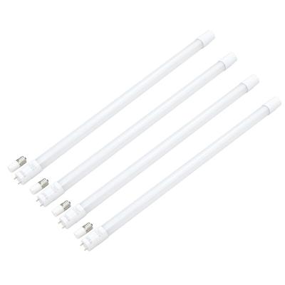 Styled LED Fluorescent Lamps, Set of 4, 20W, 1200lm, Straight Tube LED Lamp, Glow Start Type (FL Type), No Installation Required, Daylight White
