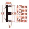 4PCS/Set OZ Wheel Center Cap 77mm Rim Cover Hub Cap Wheel Cap O.Z Racing Badge Sticker Emblem Car Styling Accessories